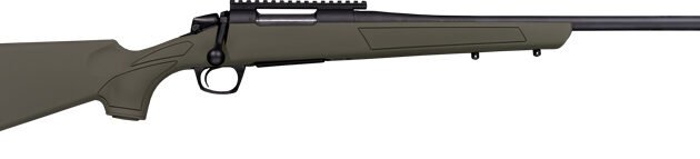 CVA CASCADE 300WM 24" #3 - W/RAIL BLACK/OD GREEN