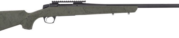 CVA CASCADE XT 350 LEGEND LH - 22" #5 W/RAIL BLACK/OD GREEN