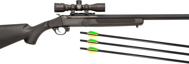 TRADITIONS CRACKSHOT XBR 22LR - W/ARROW LAUNCHING UPPER BLACK
