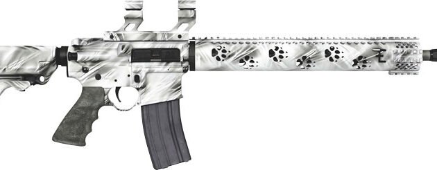 RRA LAR15 PREDATOR2 223 WYLDE - W/SCOPE MOUNT 16" BBL GHOST