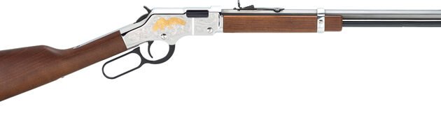 HENRY H4 GOLDEN EAGLE 22LR - 20" OCTAGON WALNUT ENGRAVED