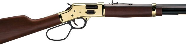HENRY H6 BIG BOY BRASS 357/38 - SIDE GATE 16.5" OCTAGON WALNUT
