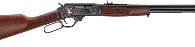 HENRY H9 WILDLIFE SIDE GATE - 30-30 20" BLUED WALNUT