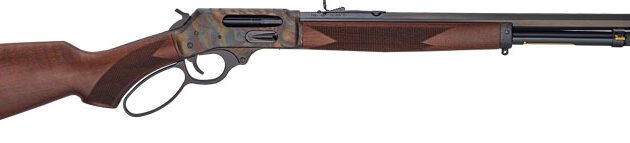 HENRY H10 CASE HARDENED SIDE - GATE 45-70 22" OCT. WALNUT LL