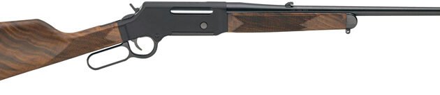 HENRY H14 LONG RANGER 243WIN - 20" BLUED WALNUT W/SIGHTS