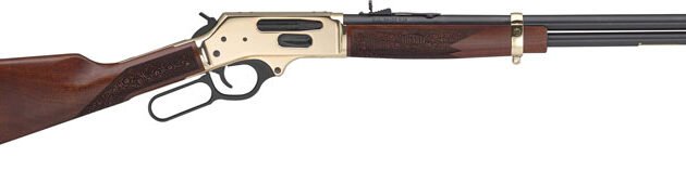 HENRY H24 SIGNATURE RIFLE - 35 REM 20" BRASS WALNUT