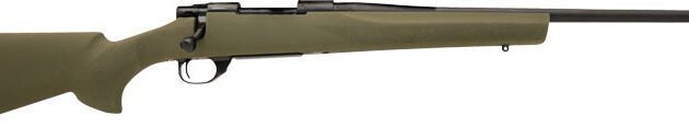 HOWA M1500 243 WIN BLUED/SYN - 22"BBL YOUTH GREEN HOGUE STOCK