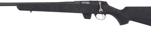 TIKKA T1X 22LR 20" THREADED - BLUED/ROUGHTECH EMERALD LEFT H