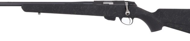 TIKKA T1X LEFT HAND 17HMR 20" - THREADED BLUED/ROUGHTECH EMRLD