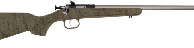 CRICKETT RIFLE G2 22LR TAN - SYNTHETIC/BLACK WEB STAINLESS