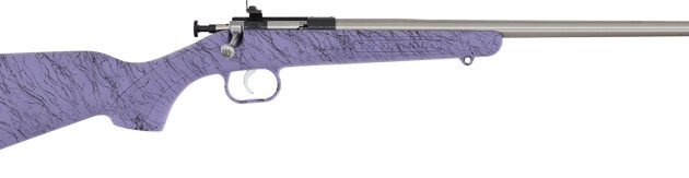 CRICKETT RIFLE G2 22LR PURPLE - SYNTHETIC/BLACK WEB STAINLESS