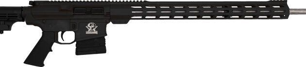 GLFA AR10 RIFLE 243 WIN - 24" S/S BBL 5-SHOT BLACK