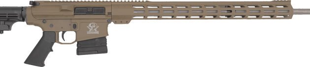 GLFA AR10 RIFLE 243 WIN - 24" S/S BBL 5-SHOT FDE