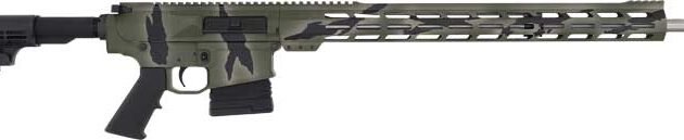 GLFA AR10 RIFLE 243 WIN - 24" S/S BBL 5-RD PURSUIT GRN