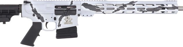 GLFA AR10 RIFLE 6.5CM 20" S/S - BBL 10-SHOT PURSUIT SNOW CAMO