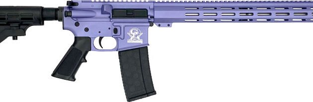GLFA AR15 RIFLE 223 WYLDE - 16" S/S BBL WILD ORCHID