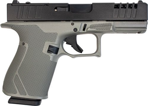 GLFA 19 STRIKER 9MM 4" 15 SHOT - BLACK SLIDE BULL SHARK FRAME