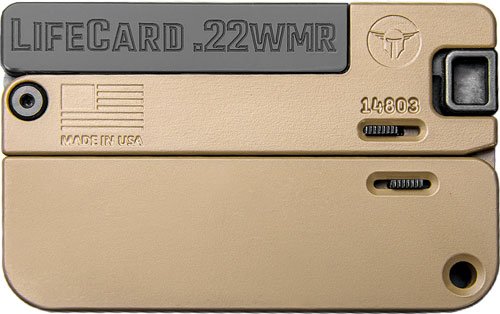 TRAILBLAZER LIFECARD 22WMR - SINGLE SHOT McMILLAN TAN