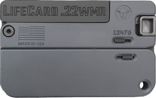 TRAILBLAZER LIFECARD 22WMR - SINGLE SHOT SNIPER GREY