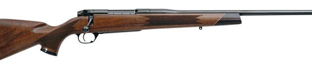WEATHERBY MARK V DELUXE 25CM - 22" BLUED/WALNUT