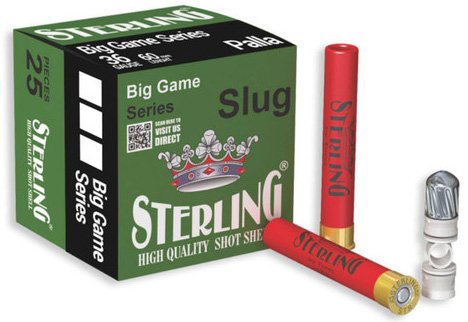 GO STERLING BIG GAME 410GA RIFLED SLUG 25/20
