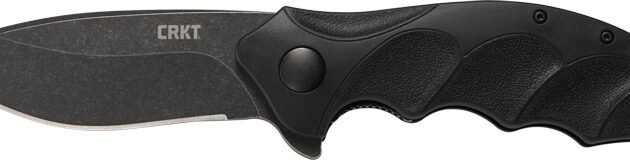 CRKT FORESIGHT 3.53" PLAIN - EDGE ASSISTED OPEN BLACK/BLACK