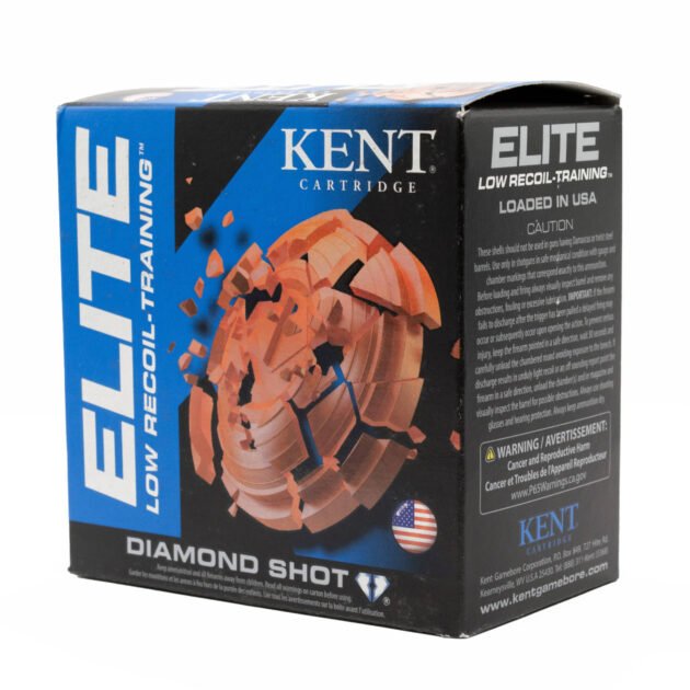 KENT ELITE LOW RECOIL 12GA7/8OZ #8 BRASS 25/10