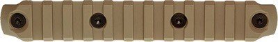 BCM RAIL SECTION--NYLON KEYMOD - 5.5" RAIL FDE