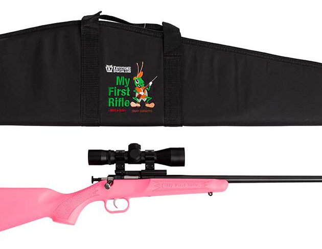 KSA PINK SYN PKG 22LR SCOPE MOUNT CASE