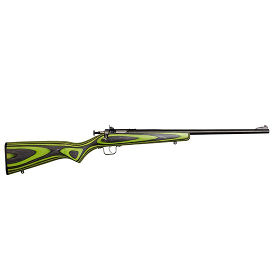 KSA CRICKETT GRN/BLK LAMIN 22LR 16.1 BLUED