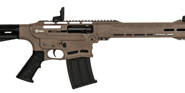 LSI CITADEL BOSS-25 12GA 18.75 SEMI 5 CHOKE FDE