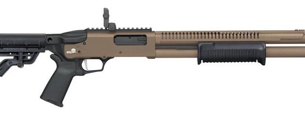 MOSS 590R 12GA 18.5 MAGPUL MBUS FDE 7RD
