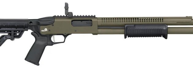 MOSS 590R 12GA 18.5 MAGPUL MBUS ODG 7RD