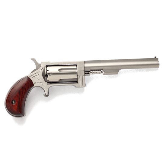 NAA SIDEWINDER 22MAG 4 SS SWINGOUT CYLINDER