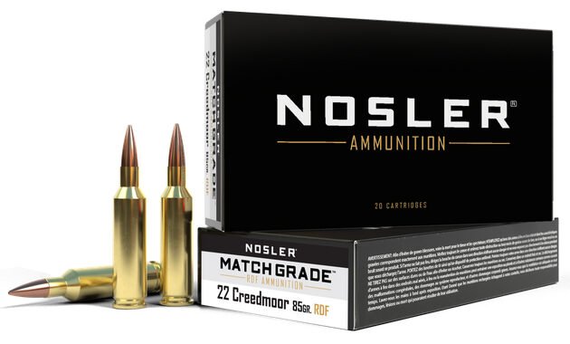NOS AMMO MATCH 22CREED 85GR RDF HPBT 20/10