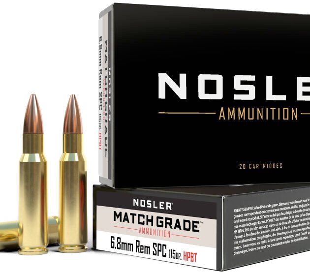 NOS AMMO 6.8SPC 115GR MATCH RDF HPBT 20/10