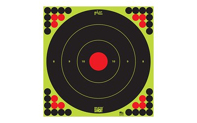 PRO-SHOT TARGET 17" GRN BULLSEYE 5PK
