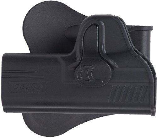 BULLDOG RR HOLSTER PADDLE POLY - STANDARD 1911 UP TO 5" BBL  RH
