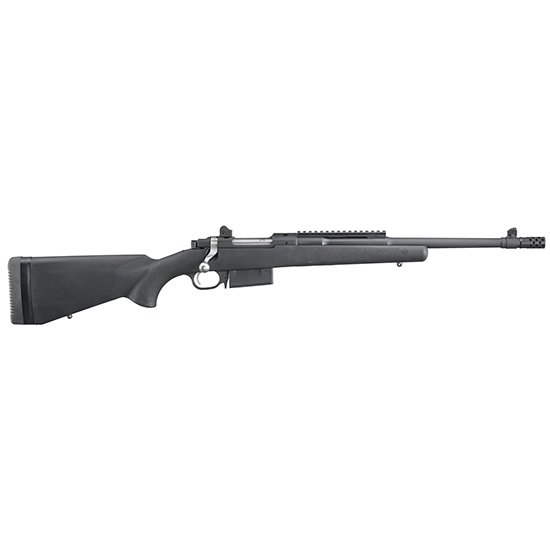 RUG SCOUT RIFLE 350LEG 16.5 TB AS BLK SYN 5RD