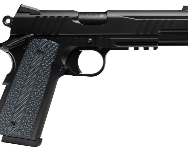SAV 1911 GOV'T RAIL BLK 9MM 5 10RD