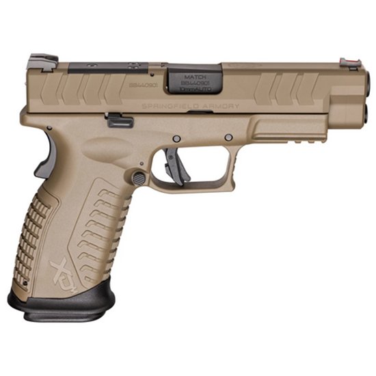 SPR XDM ELITE 10MM 4.5 FDE W/OSP HC 16RD