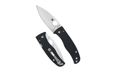 SPYDERCO BODACIOUS CF 3.63" BLK/SLV