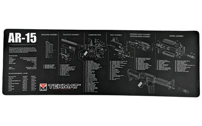 TEKMAT RIFLE MAT AR15 BLK