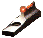 TRUGLO SIGHT FRONT RED - 3/8" DOVETAIL .450" HEIGHT