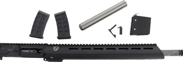 ALEXANDER UPPER RECEIVER AR15 - 17HMR 18" S/S FLUTED W/KIT