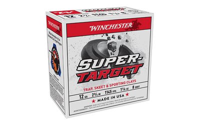 WIN SUPRTRGT 12GA 2.75" #8 25/250