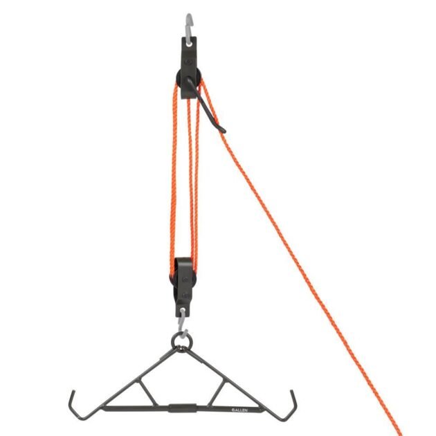 Allen Takedown Gambrel and Hoist Steel 500 lbs Orange