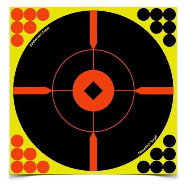 Birchwood Casey Shoot-N-C Bull's Eye BMW Targets 12" 100/ct
