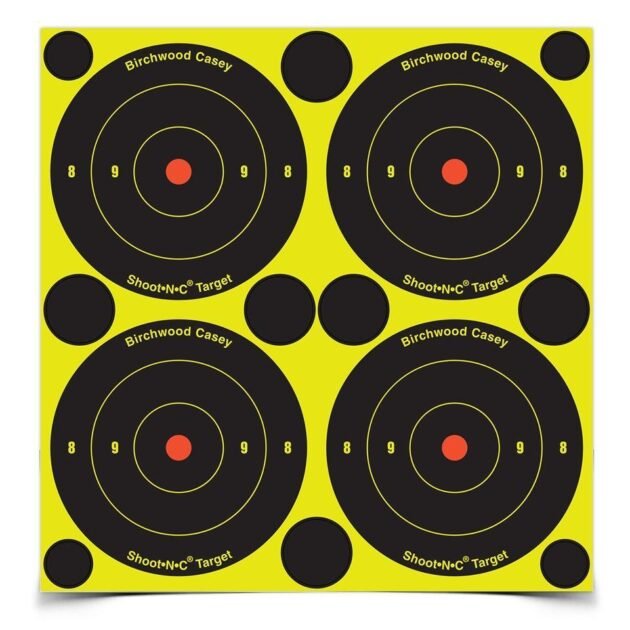Birchwood Casey Shoot-N-C 3" Bull's Eye Targets 240/ct