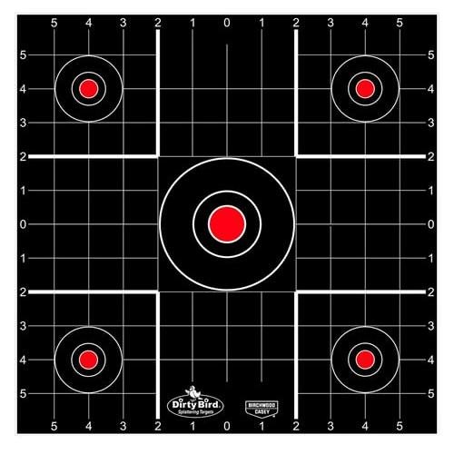 Birchwood Casey Dirty Bird 12" Sight-In Targets 100/ct